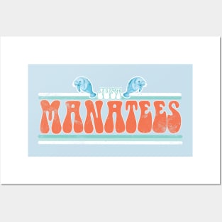 Just A Girl Who Loves Manatees - Cute Manatee Posters and Art